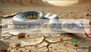 monitoring snake health and hydration