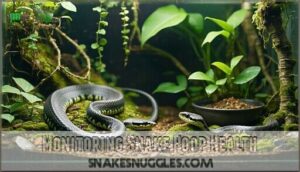 monitoring snake poop health