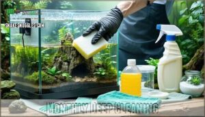 monthly deep cleaning