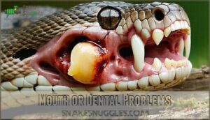 mouth or dental problems