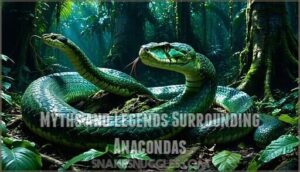 myths and legends surrounding anacondas