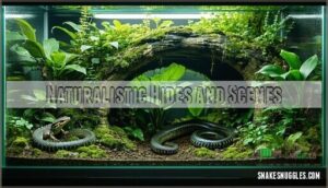 naturalistic hides and scenes