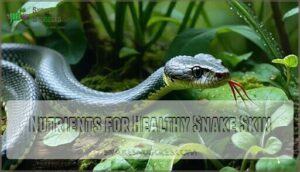 nutrients for healthy snake skin