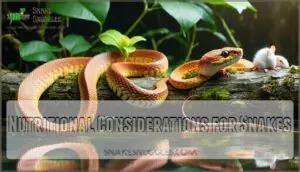 nutritional considerations for snakes nutritional considerations for snakes