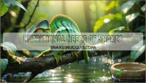 nutritional needs of snakes