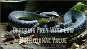 offering prey with low nutritional value offering prey with low nutritional value