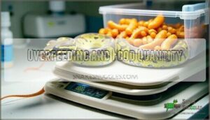 overfeeding and food quantity