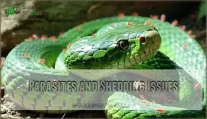 parasites and shedding issues parasites and shedding issues