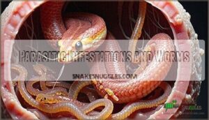 parasitic infestations and worms