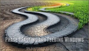 phase 1 fasting and feeding windows