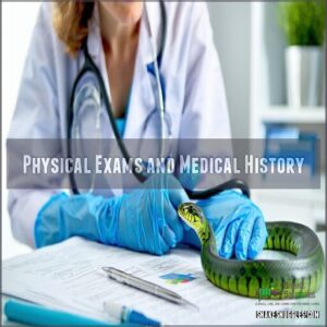 physical exams and medical history