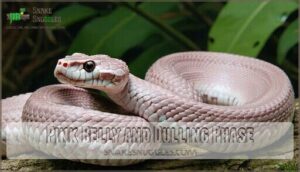 pink belly and dulling phase
