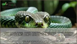 pit organs and heat-sensing abilities pit organs and heat-sensing abilities