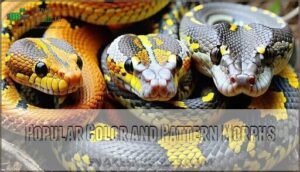popular color and pattern morphs