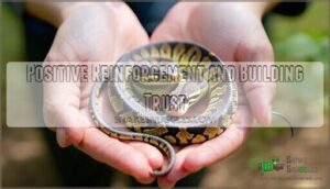positive reinforcement and building trust