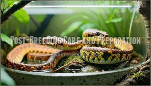 post-breeding care and preparation