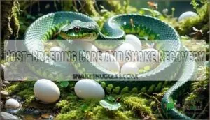 post-breeding care and snake recovery post-breeding care and snake recovery