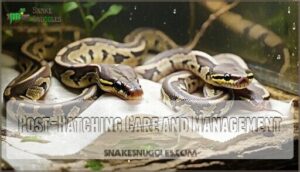 post-hatching care and management
