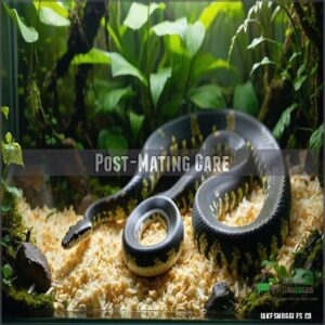 post-mating care