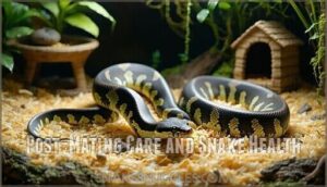 post-mating care and snake health