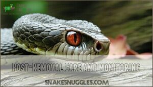 post-removal care and monitoring