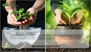 potting and planting techniques potting and planting techniques