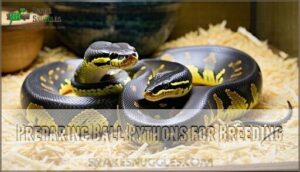 preparing ball pythons for breeding