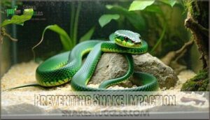 preventing snake impaction