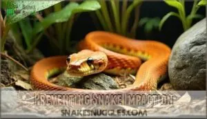 preventing snake impaction preventing snake impaction