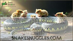 prey animals rich in vitamin a