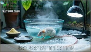 prey preparation methods