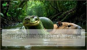 prey selection and feeding behavior
