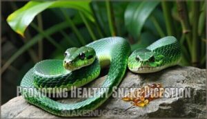 promoting healthy snake digestion