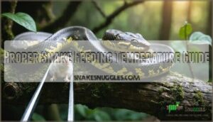 proper snake feeding temperature guide