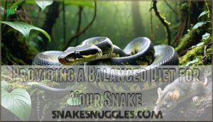 providing a balanced diet for your snake
