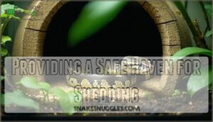 providing a safe haven for shedding