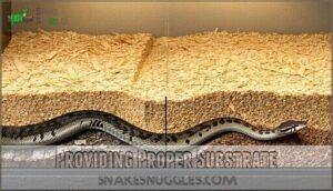 providing proper substrate