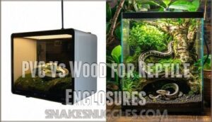 pvc vs wood for reptile enclosures