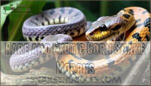 rare and exotic corn snake morphs