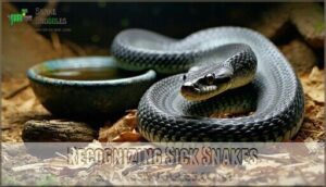 recognizing sick snakes