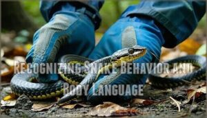 recognizing snake behavior and body language