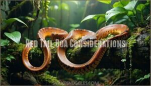 red tail boa considerations