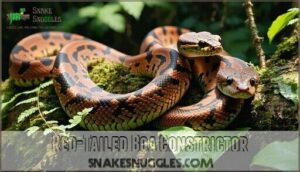 red-tailed boa constrictor