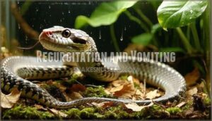 regurgitation and vomiting