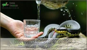 releasing constricted boas
