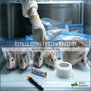 repackaging frozen rodents repackaging frozen rodents