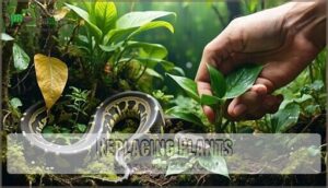 replacing plants