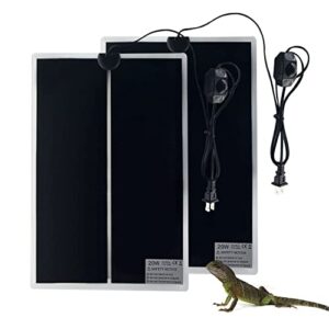 Reptile Heating Mat, 2PCS Reptile B0BKG9C3B8