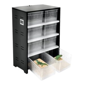 Reptile Rack System,Breeding Cabinet with B0DDXHMV78