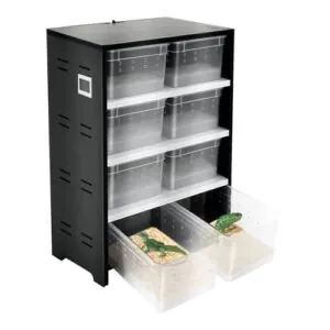 Reptile Rack System,Breeding Cabinet with B0DDXHMV78
